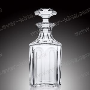 Wholesale ISO9001 2015 Luxury Glass Stopper 750ml Whiskey Glass Bottle from china suppliers