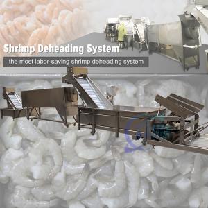 Wholesale Industrial Shrimp Deheading Machine SUS316 Durable For Head Cutting from china suppliers