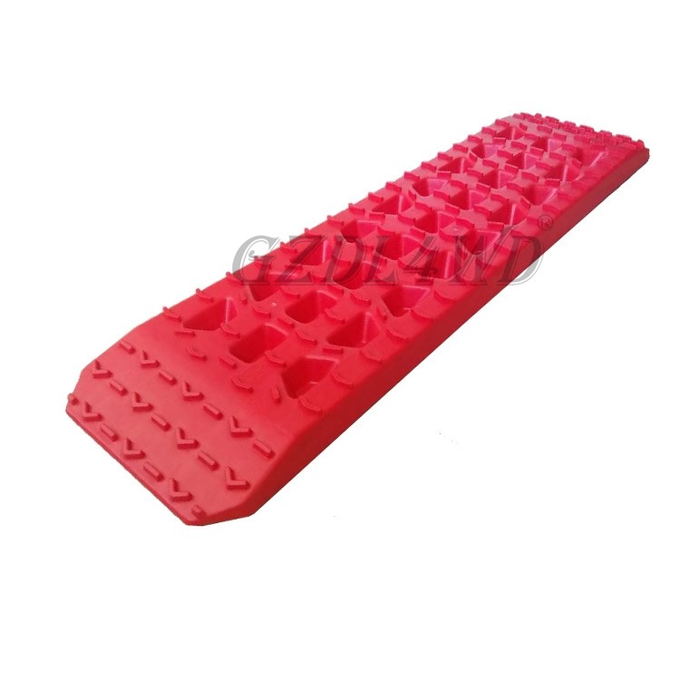5T Offload Pickup Accessories Red Reinforced Nylon Pa66 Recovery Board Sand Track Sand Ladder
