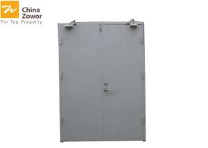 Wholesale UL Certified 2 Hours Rated Steel Fire Safety Door For Industrial Vents/ Powder Coating Finish from china suppliers