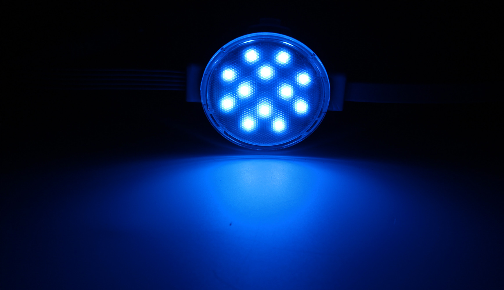 RGBW 6500k pixel light 12 * SMD3535 50mm point light source IP67 waterproof