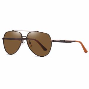 Wholesale Anti Oxidant Coating Round Metal Sunglasses Polaroid Aviator Sunglasses from china suppliers