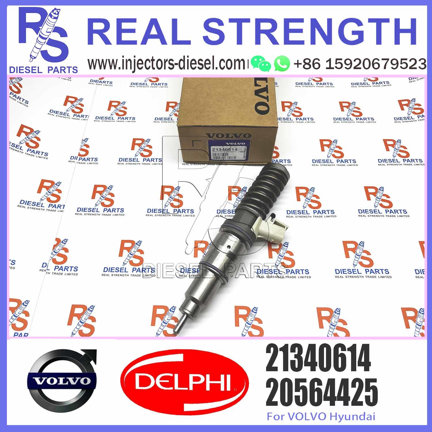 MD13 EURO 4 HIGH POWER E3 EUI Diesel Injector BEBE4D24104 BEBE4D24004 7421340614 7421340614 21371675 21340614