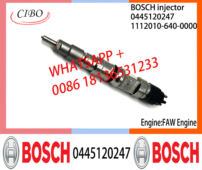 BOSCH 0445120247 1112010-640-0000 Neutral Fuel Injector Assembly 0445120247 1112010-640-0000 For FAW