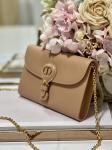 Milk Tea Color Mini Sling Bag Branded Gucci Soho Chain Shoulder Bag