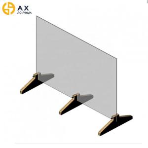 Wholesale PMMA Transparent 4mm 5mm Desk Sneeze Guard from china suppliers