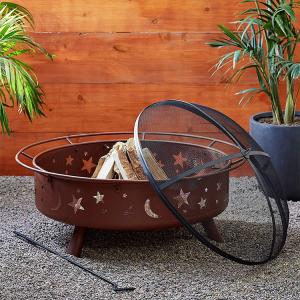 Wholesale Customized Metal Stamping Steel Fire Pit Corten Steel Firebowl 3mm Thickness from china suppliers