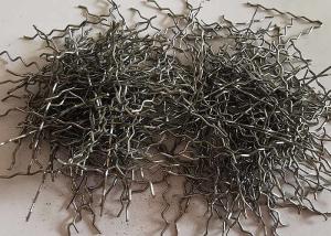 Wholesale 0.5*25mm Stainless Steel Fibers For Concrete / Buildings ISO Certified from china suppliers