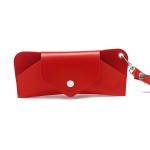 Simple Design Pu Leather Glasses Case Holder Organizer Travel Glasses Pouch