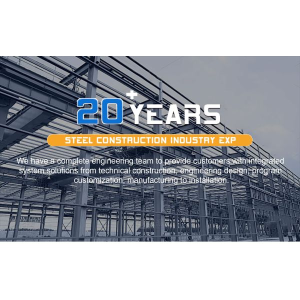 Q355 Q235 Steel Construction Building For Warehouse And Workshop