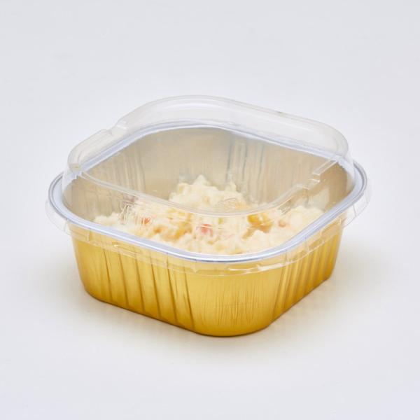 Gold Disposable Aluminium Foil Food Container Tin Foil Food Trays Turkey Baking