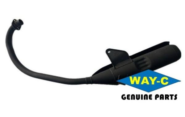 14036H2C060H000 Metal Motorcycle Body Parts Exhaust Pipe Muffler For HAOJUE