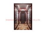 ISO9001 Mirror Villa 450kg 800MM Passenger Elevator With Center Opening Door