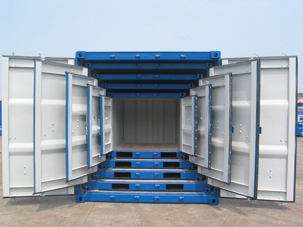 5 CBM Capacity Custom Color Mini Shipping Container Set with Logo 5ft to 10ft Steel and Corten Material