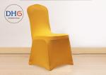 Beach Stretch Chair Covers , Ballroom Chair Covers Cloth Pedicure Fully