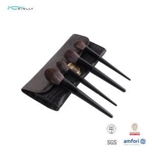 Wholesale 7pcs Luxury Makeup Brush Set Collection Black Cosmetic Case from china suppliers