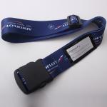 Promotional 5CM wide colorful Customer sublimation printing Luggage belt with