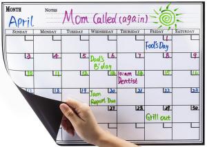 Wholesale Stain Resistant Surface Dry Erase Magnetic Fridge Calendar Magnetic Grocery List Pad from china suppliers