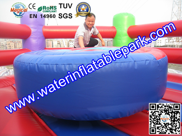Durable Adults Inflatable Sport Games PVC Tarpaulin Inflatable Joust Arena