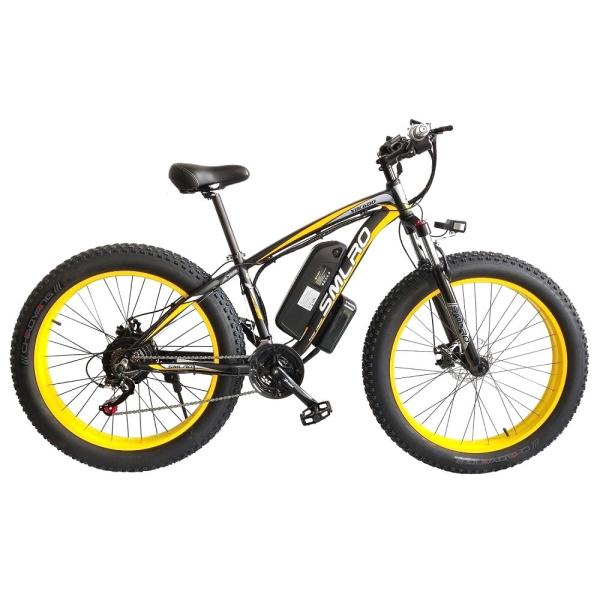 1000W Motor 13AH Lithium Battery Electric Bike SMLRO XDC600 26x4.0 inch Fat Tire