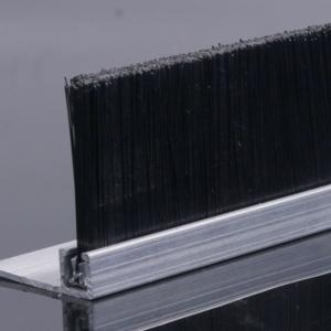 Wholesale Aluminum Alloy PVC Brush Under Door Brush Seal Bristles 1000mm from china suppliers
