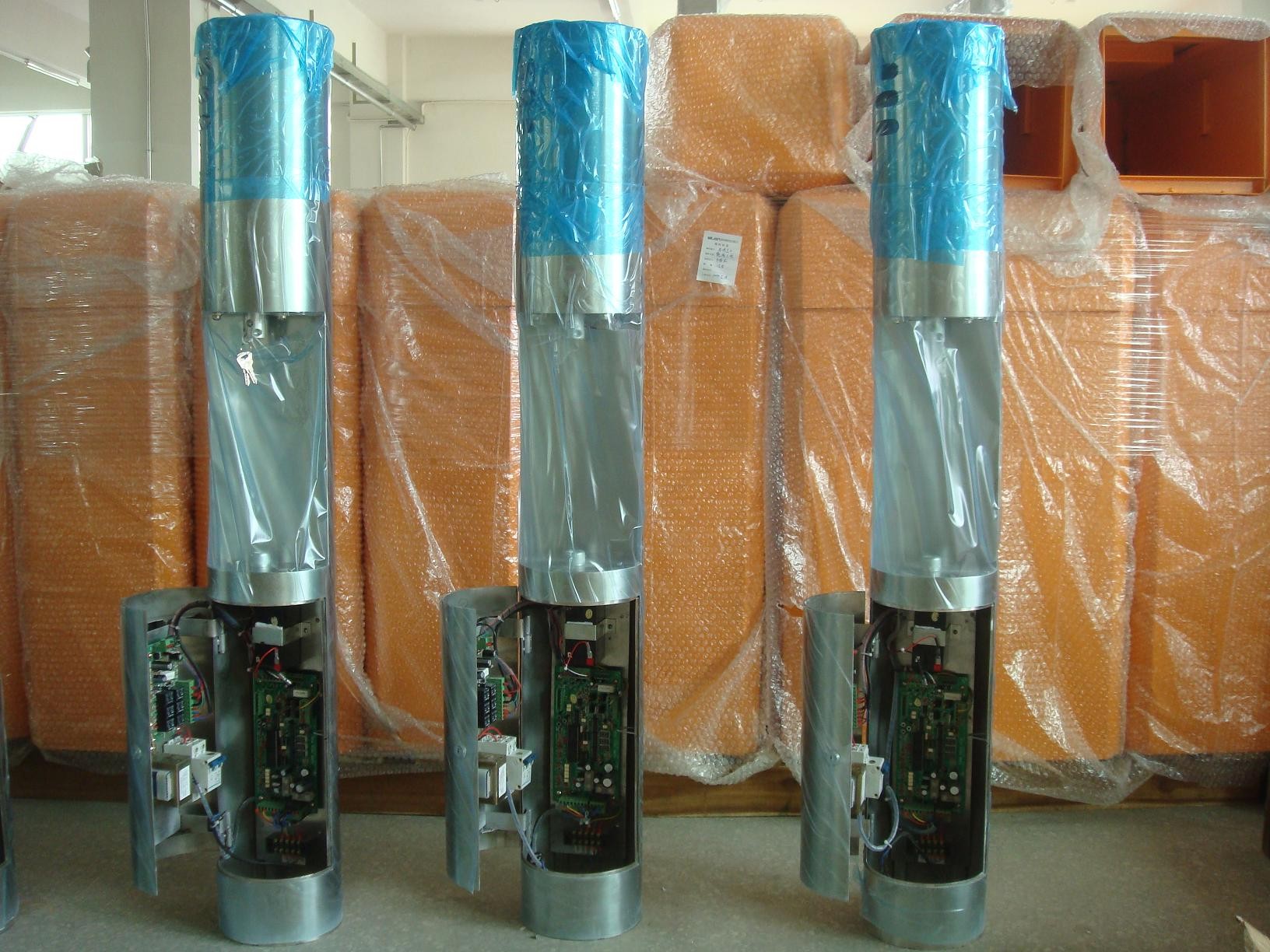Access Control Stainless Steel Swing Barrier Gate With Organic Glass Boom