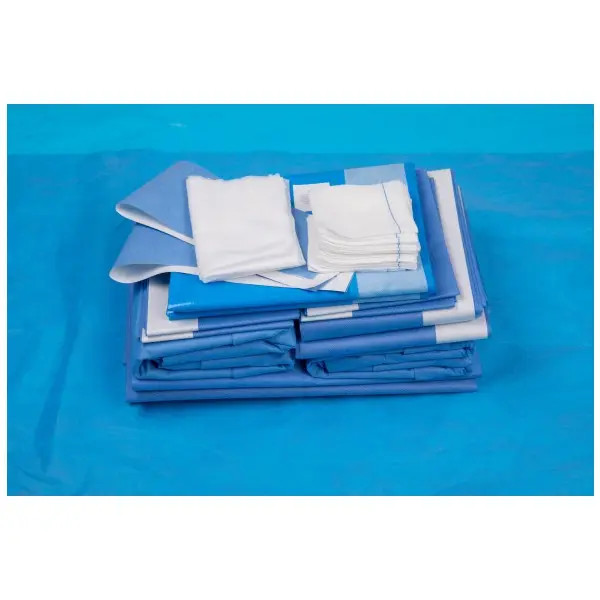 Surgical Thyroid Drape Pack Sterilized Orthopedic Drape Hospital Use