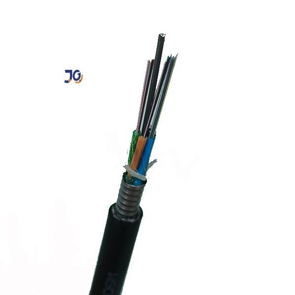 Anti - Rodent Single Mode Fiber Optic Cable Gyts Outdoor Direct Buried 12 24 96