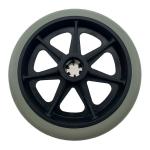 PVC Replacement Wheelchair Caster Wheels For Manual Wheelchair Parts