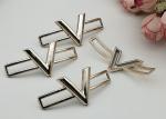 Simple Style Plastic Shoe Buckles , Small Shoe Buckles For Gifts Ladies Shoe