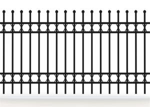 Wholesale New Design Spear Top Fencing Hot Sale, tubular steel fence/swimming pool fence/steel palisade fence from china suppliers