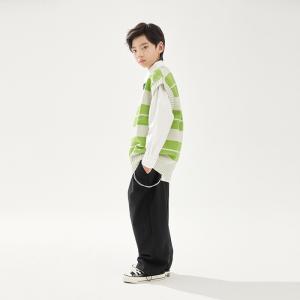 Wholesale 100% Cotton Sleeveless Children Sweater Vest Boys Tops from china suppliers