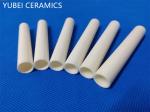 Low Activity Alumina Ceramic Tubes Ivory Polishing And Insulating ISO9001