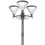 Aluminum Garden Outdoor Solar Light Optically Controlled 30w Waterproof