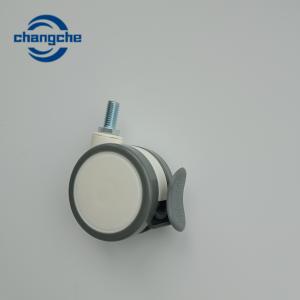 Wholesale Soft TPR Rubber Threaded Stem Casters Heavy Duty 500 Kg Caster Wheels from china suppliers