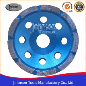 Wholesale 115mm Single Row Diamond Turbo Cup Wheel , Floor Grinding , Grinder Wheel from china suppliers