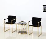 steel Metal furniture and Metal Material table legs or chair with mirror
