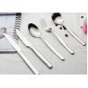 Buy cheap Glossy 25Pcs Stainless Steel Cutlery Flatware Set For Restaurant from wholesalers