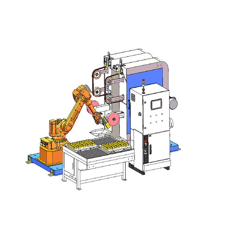 Fully Automatic Grinding Polishing Machine ABB Robotic Arm With For Mirror Or Hairline