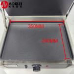 Commercial Grade Electric Panini Contact Grill Press Plate Grill for Perfect