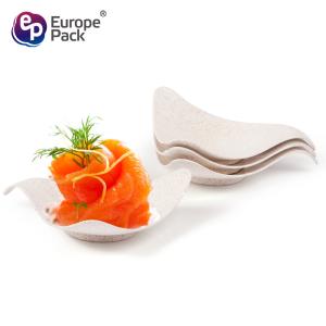 Wholesale Eco-friendly cute clear disposable PS plastic mini sweet dishes from china suppliers