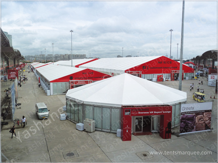 Luxury Decoration Gazebo Canopy Tents , Glass Wall Outside Gazebos Canopies
