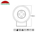 IP68 Waterproof Led Pinspot Light , Outdoor Garden Ground Insert Light 210MA