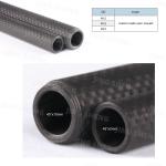 3K Brushed Finish Twill Carbon Fiber Tubing - Lightweight, Durable, Abrasion