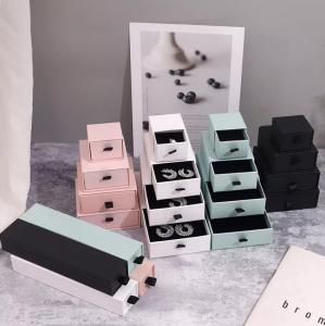 Wholesale ODM Jewelry Packaging Box Compostable Printed Paper Jewelry Box ISO9001 from china suppliers