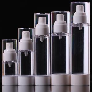 Wholesale Mist Lotion Airless Makeup Pump Trial Bottle 15ml / 30ml Capacity Durable from china suppliers