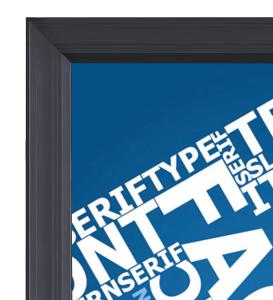 Wholesale Waterproof LED Advertising Boards Door Open Lockable Silver Frame Silk - Screen Printing LGP from china suppliers