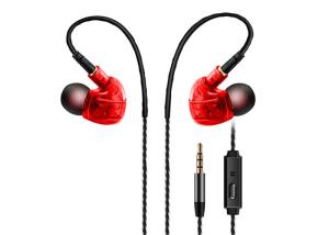 Wholesale Portable Wired Sports Earphones , Stereo Sound Metal In Ear Earphones from china suppliers