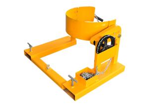 Wholesale HK285A Forklift Mounted Drum Karrier Oil Drum Lifter Capacity 300kg from china suppliers
