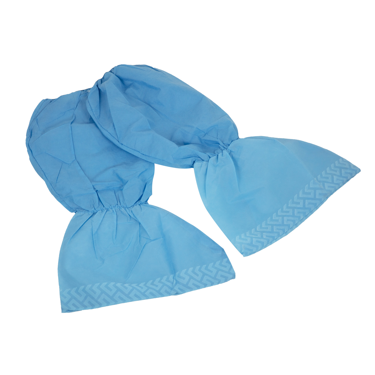 Ce OEM Blue White Disposable Shoe Covers Blue Shoe Guys Premium Disposable Boot & Shoe Covers